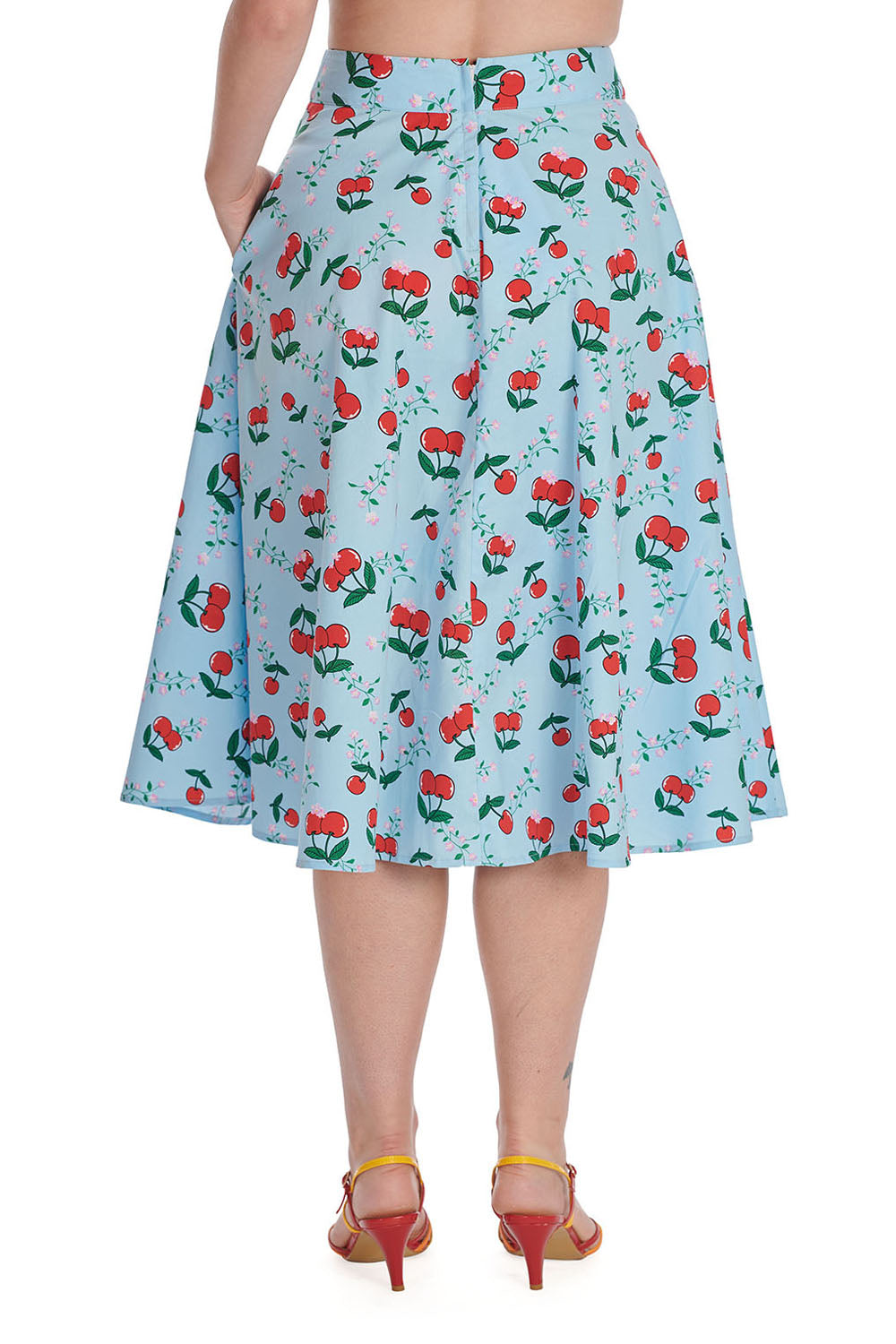 Cherry Cartoon Skirt