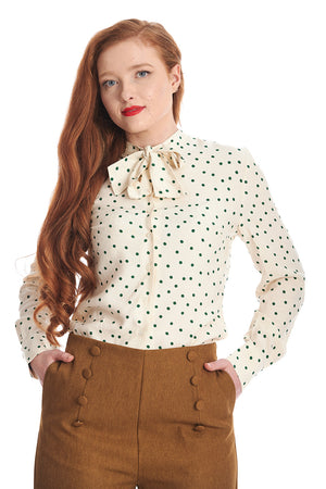 Spot Envy Blouse