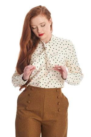 Spot Envy Blouse