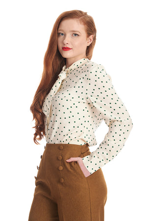 Spot Envy Blouse