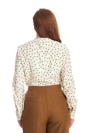 Spot Envy Blouse