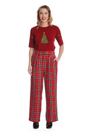 Tara Tartan Trousers