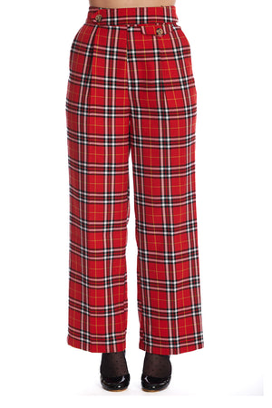 Tara Tartan Trousers