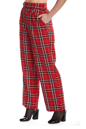 Tara Tartan Trousers