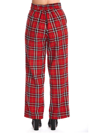 Tara Tartan Trousers