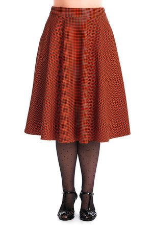 October Spooks Swing Skirt