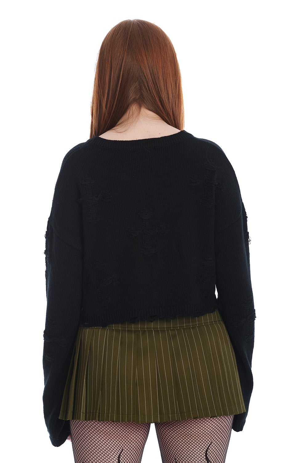 Onyx Bow Jumper