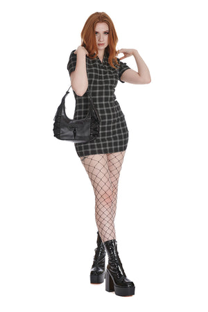 Fierce Fusion Check Dress