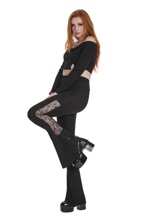 Decay Glam Lace Trousers