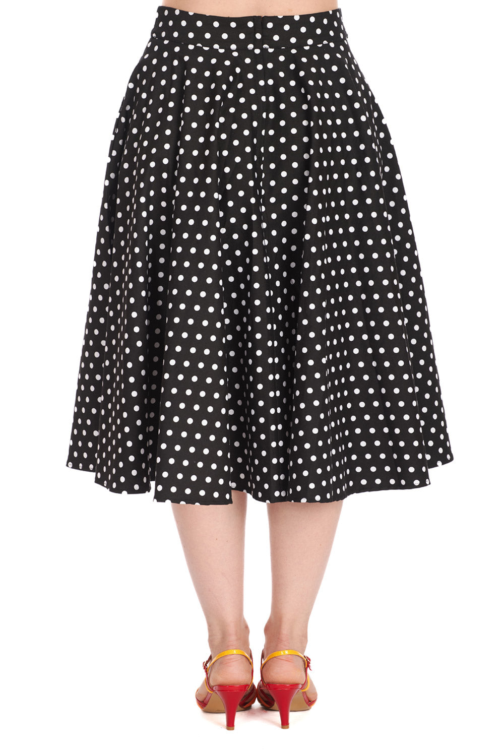 Dot Days Swing Skirt