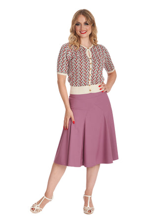 Carol Classic Panel Detail Skirt