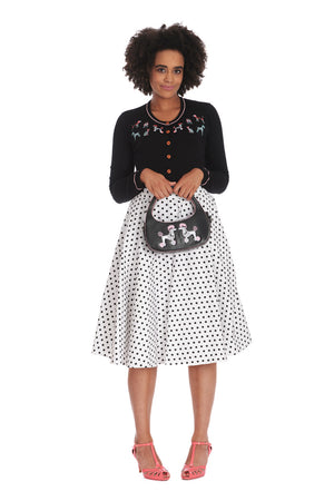 Dot Days Swing Skirt