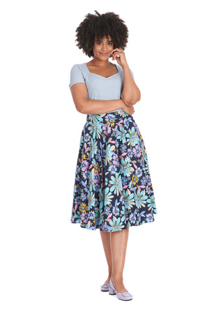 Summer Bee Swing Skirt