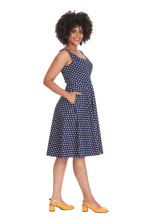 Dot Days Swing Dress