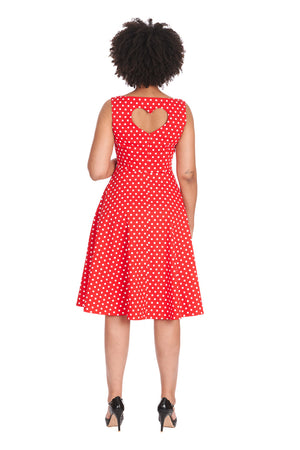 Dot Days Swing Dress