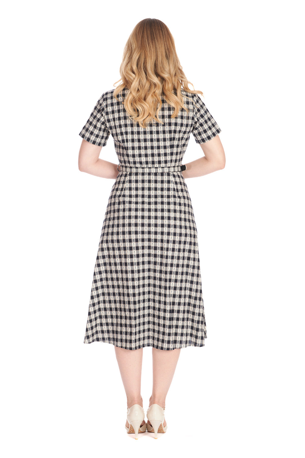 Cherry Check Dress