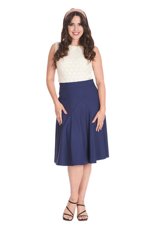 Carol Classic Panel Detail Skirt