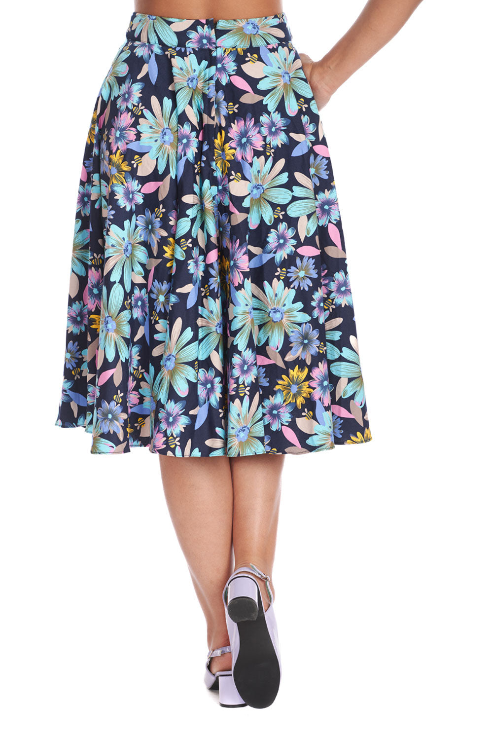 Summer Bee Swing Skirt