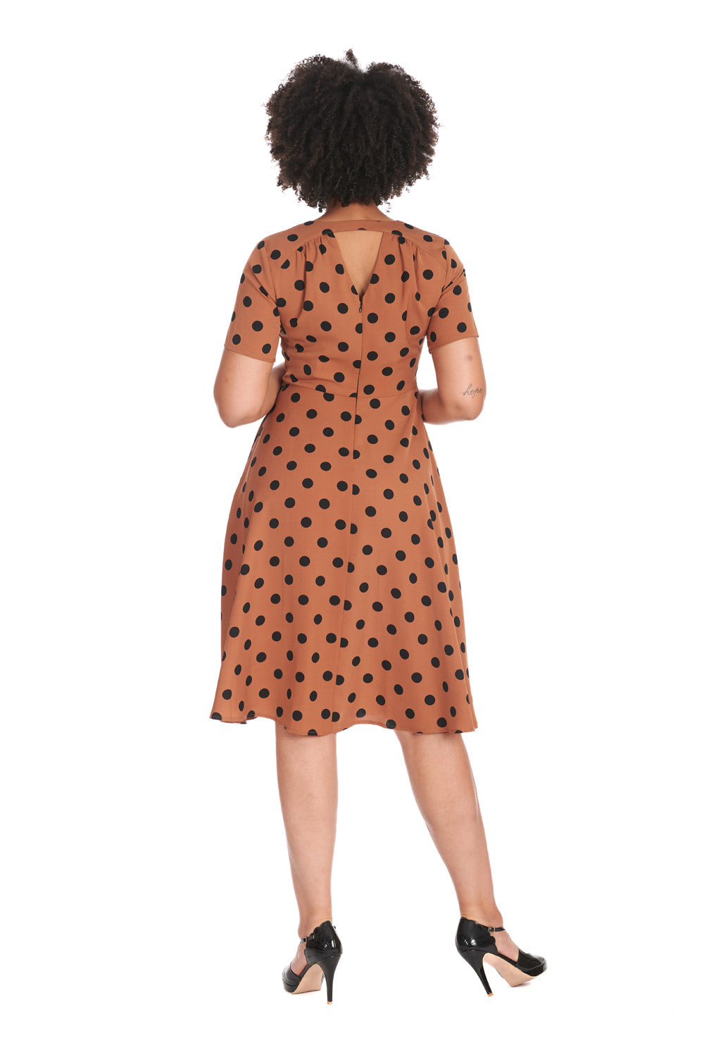 Spot Set Sail Swing Dress