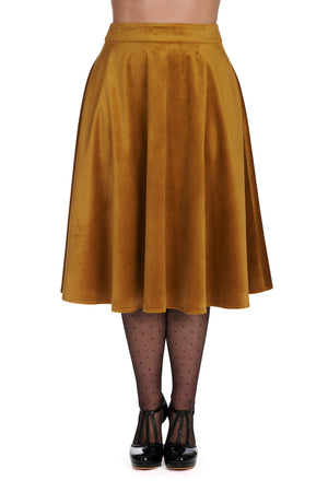 Velvet Dreams Swing Skirt