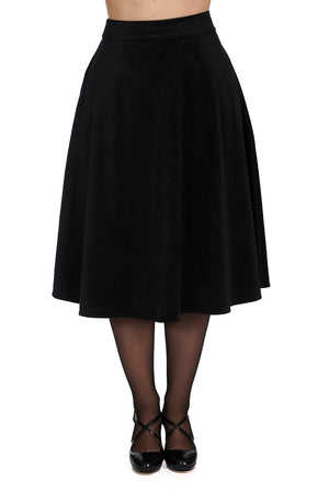 Velvet Dreams Swing Skirt