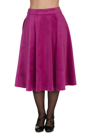 Velvet Dreams Swing Skirt