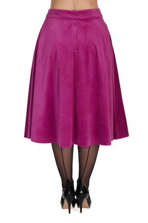 Velvet Dreams Swing Skirt