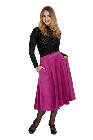 Velvet Dreams Swing Skirt