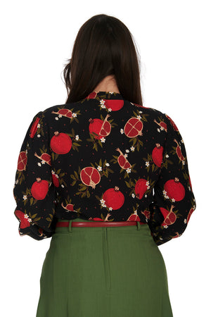 Pomegranate Blouse