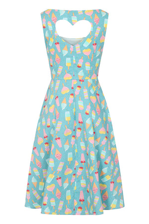 Ice Cream Heart Back Dress