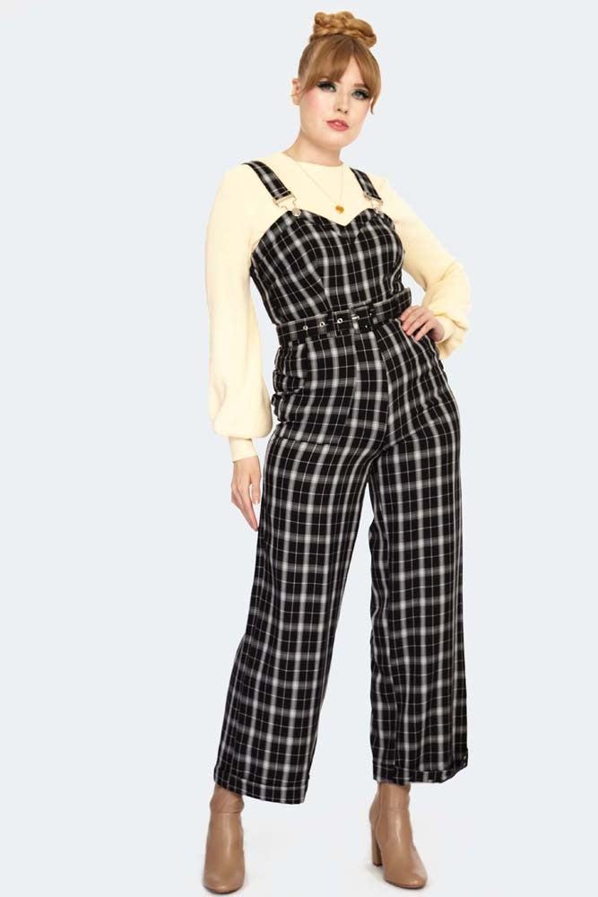 Forever 21 sales checkered jumpsuit