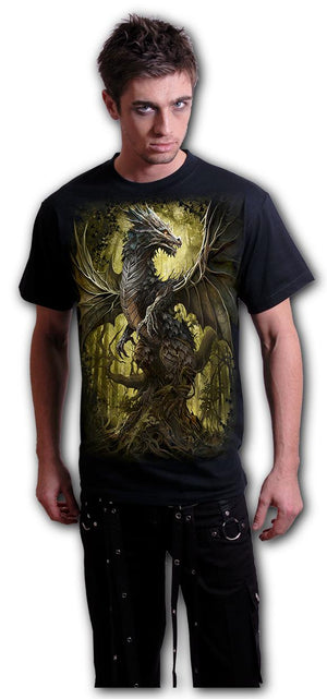 Oak Dragon - T-Shirt Black