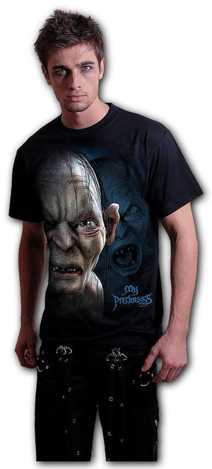 Lotr - Gollum - My Preciousss - T-Shirt Black