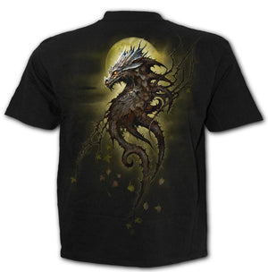 Oak Dragon - T-Shirt Black