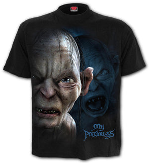 Lotr - Gollum - My Preciousss - T-Shirt Black