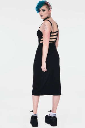 Viper Black Dress