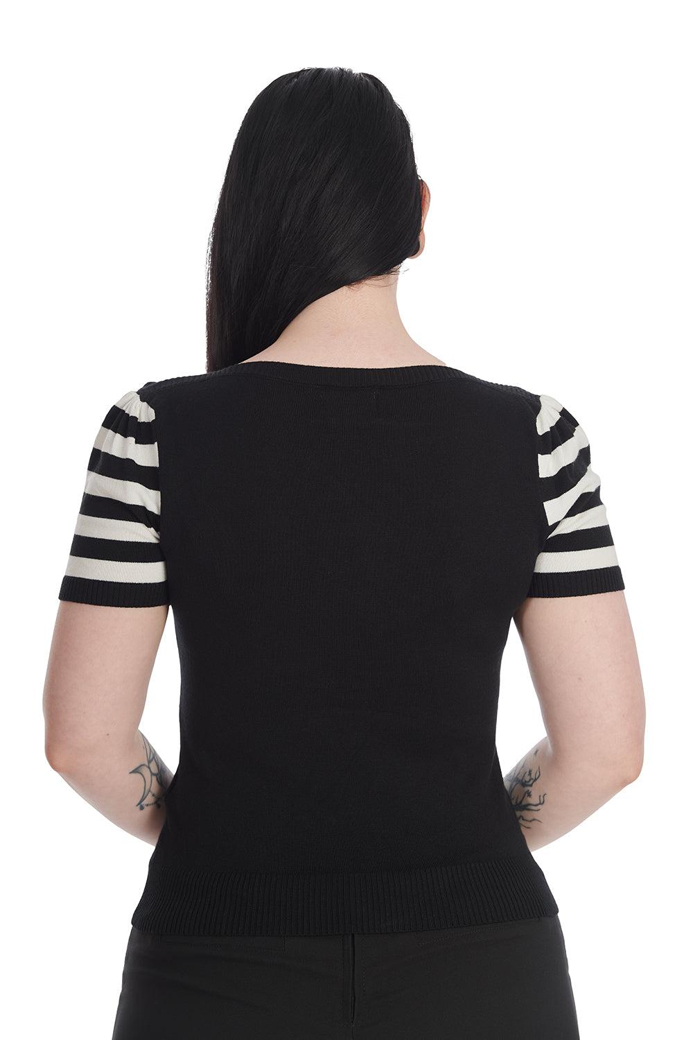 Anchor Pin Up Jumper-Banned-Dark Fashion Clothing