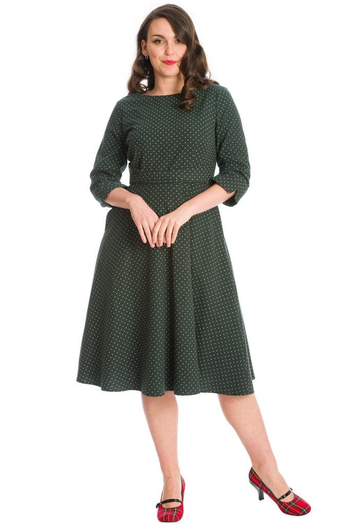 Cosy Spot Dress-Banned-Dark Fashion Clothing