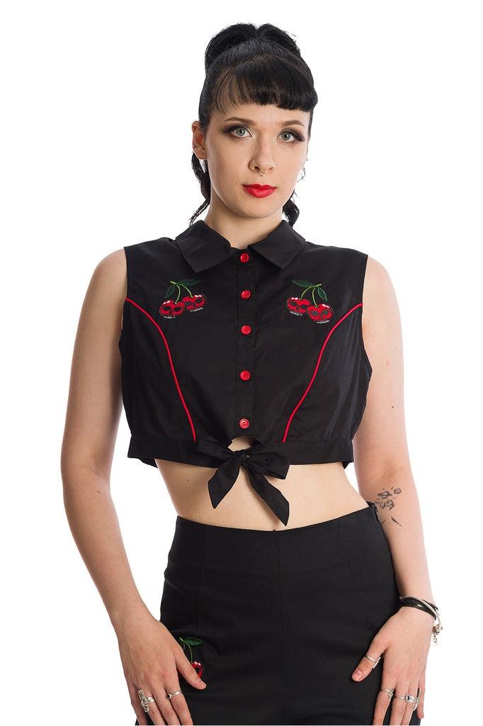 Death By Cherry Shirt-Banned-Dark Fashion Clothing