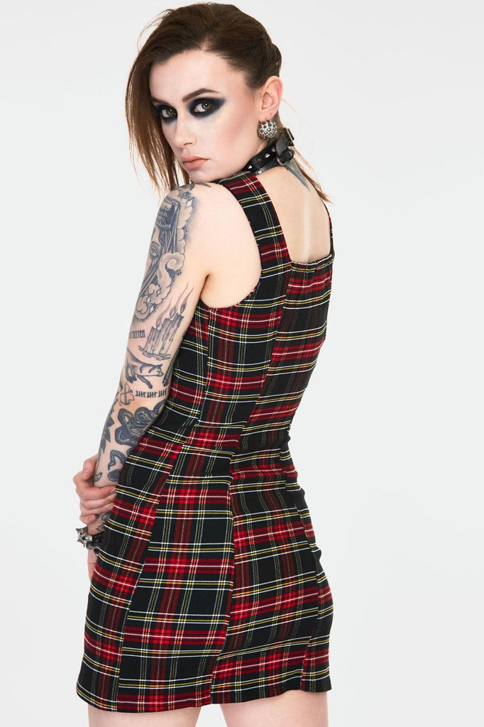 Tartan dress sale bodycon