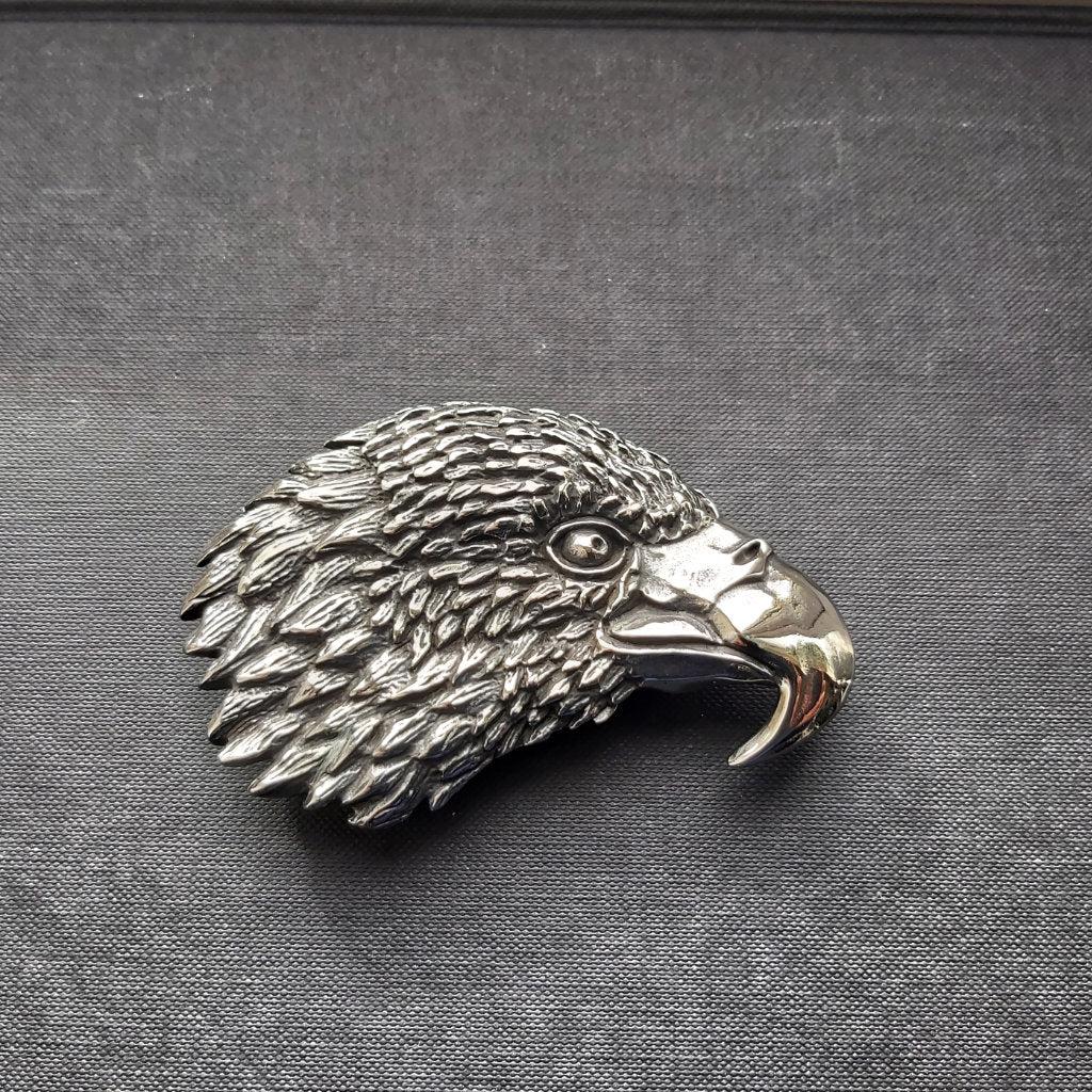 Eagle Goth Belt Buckle Steel 00 Dark Fashion Clothing