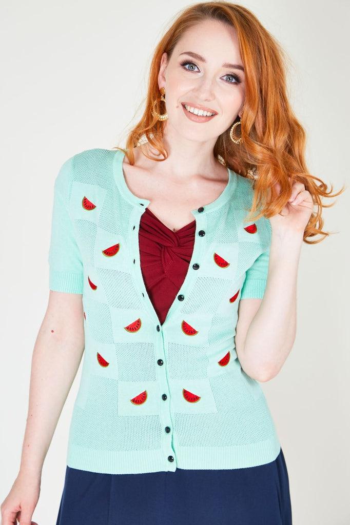Watermelon cardigan sales