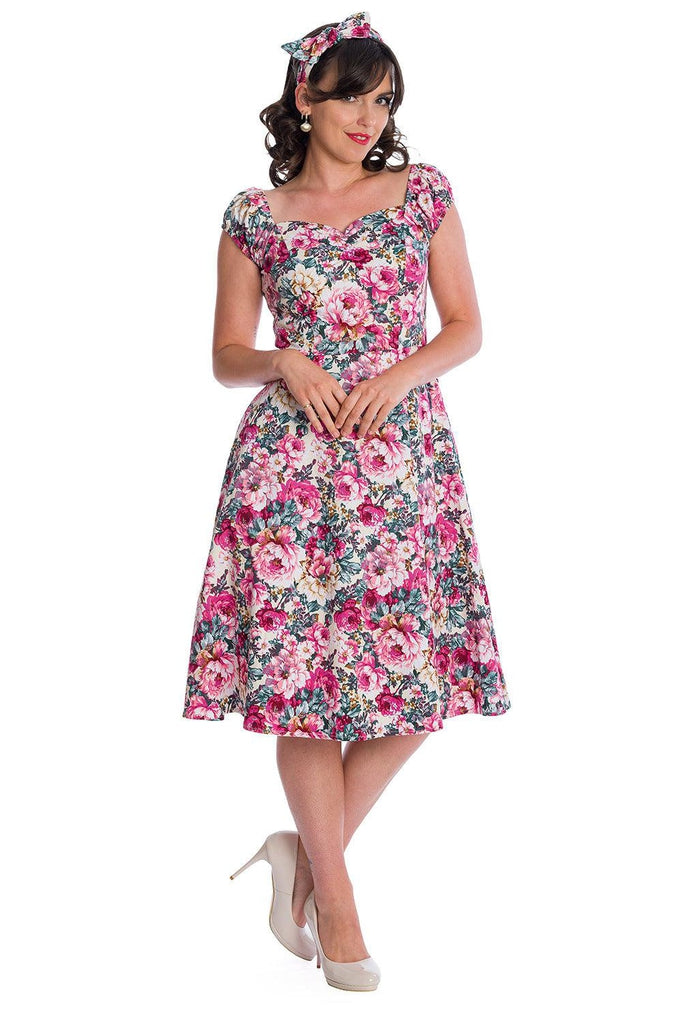 Flower Show Dress-Banned-Dark Fashion Clothing