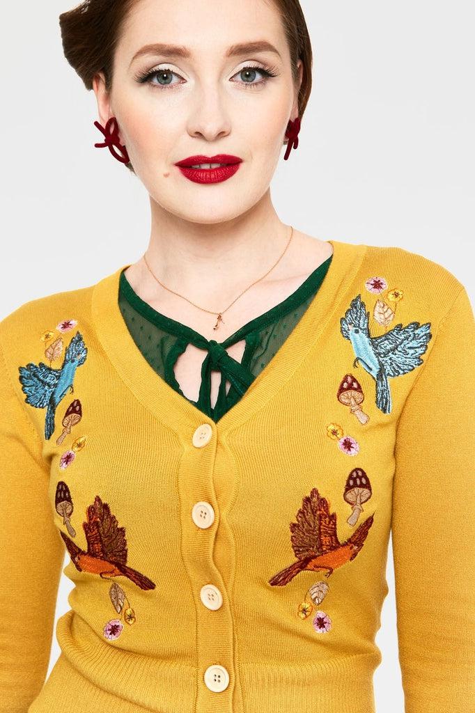 Ginny Woodland Cardigan by Voodoo Vixen Dark Fashion Clothing
