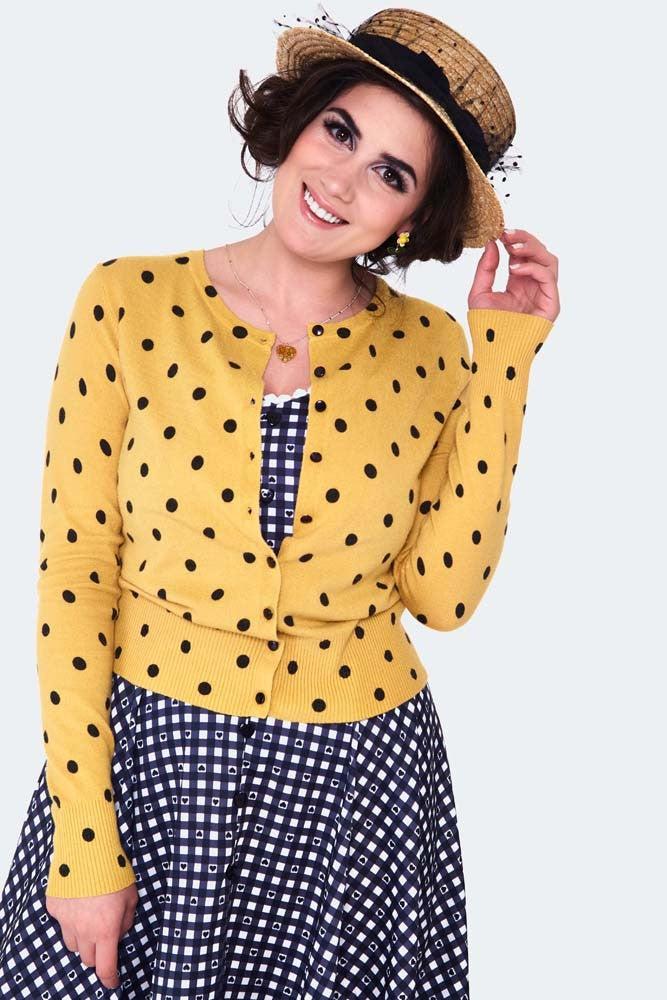 Polka Dot Cardigan