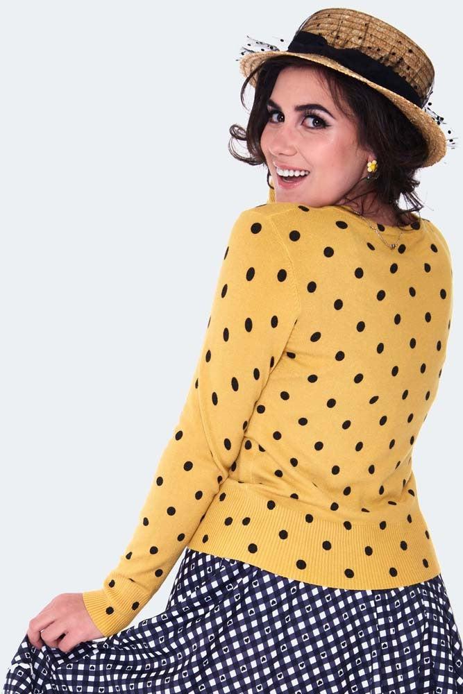 Polka Dot Cardigan