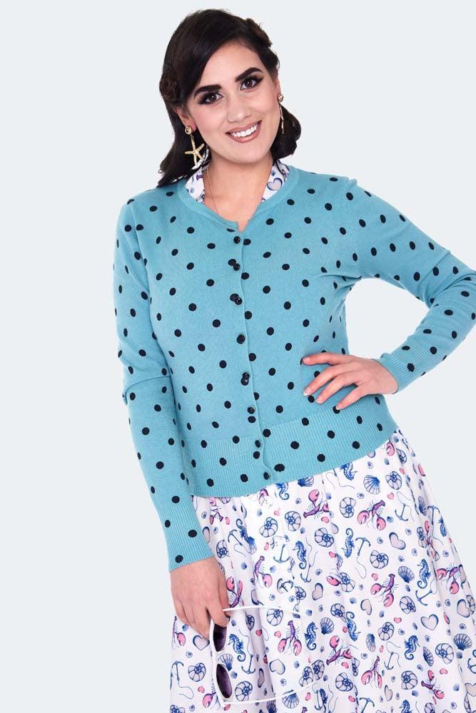 Polka Dot Cardigan