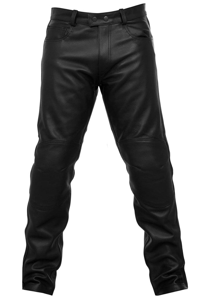 Texpeed Mens Leather Motorcycle Trousers  Motorbike Racing Touring Pants  With Genuine Biker CE Armour EN 16211 Protection RS Sports  Black  34W   32L  Amazoncouk Automotive