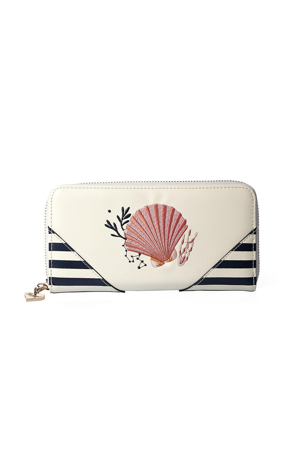 Summer Shell Wallet-Banned-Dark Fashion Clothing