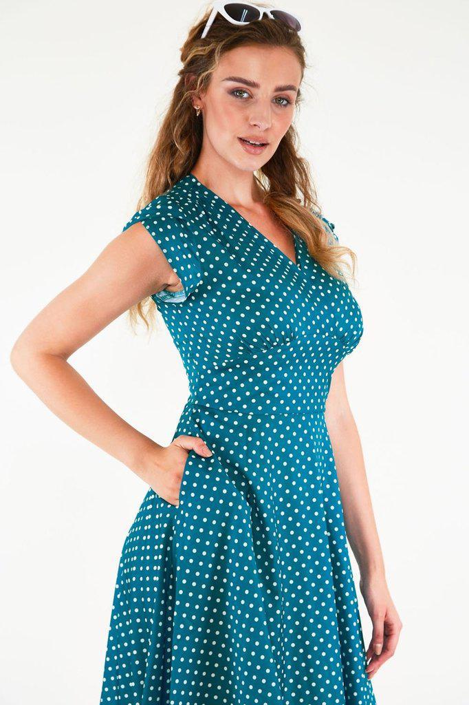 Polka dot hotsell tea dress